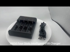 4 اسلات 18650 شارژر باتری قابل شارژ مجدد 4.2V 2A برای باتری لیتیوم یون Ni-MH Ni-CD