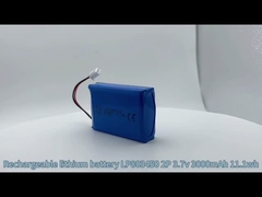 803450-2P 3.7v 3000mAh باتری لیپو