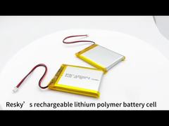 باتری لیتیوم پلیمری 604050 3.7 ولت 1500 میلی آمپر ساعت 5.55 وات ساعت قابل شارژ Lipo Battery Pack