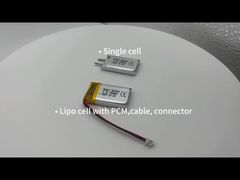 باتری لیتیوم پلیمری سلولی RESKY LP502030 با ولتاژ 3.7 ولت و ظرفیت 250 میلی آمپر ساعت