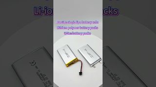 سفارش مجدد سلول های باتری لیتیوم پلیمری LP804070 3.7v 3000mAh 11.1wh برای مشتری آمریکای شمالی