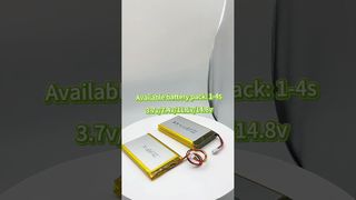 باتری قدرت 605080 باتری لیتیوم پلیمری 3.7 ولت VS 605080-2S بسته باتری لیپو 7.4 ولت 3000 میلی آمپر ساعت