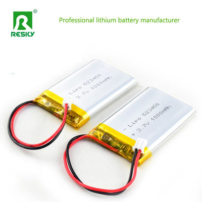 خرید سلول باتری پلیمر لیتیوم قابل شارژ مجدد 523450 1000mAh برای ابزار ارتباطی online manufacture