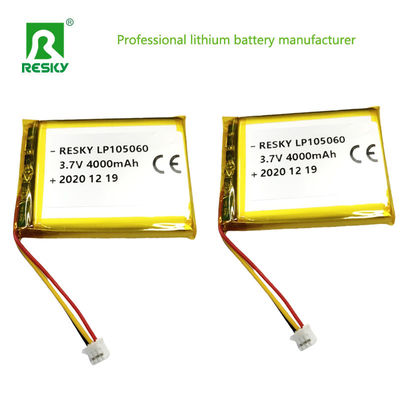 خرید 105060 باتری های لیتیوم پلیمر لیپو 3.7V 4000mAh برای بلندگو بلوتوث online manufacture