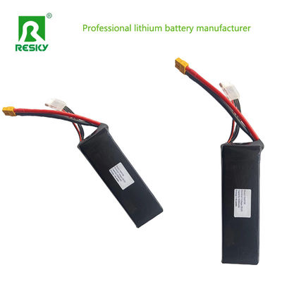 خرید باتری Li Ion RC هواپیما 2600mAh 11.1V 12V 15c باتری لیتیوم یون پلیمر online manufacture