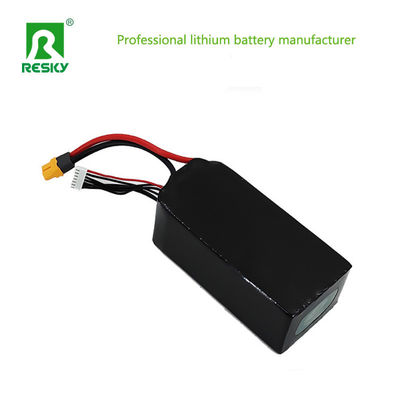 خرید 8.8*43*125mm Li Nicomn O2 باتری قابل شارژ مجدد الکترولیت 14.8V 5000mAh 35C ذخیره انرژی باتری لیتیوم یون پلیمر online manufacture