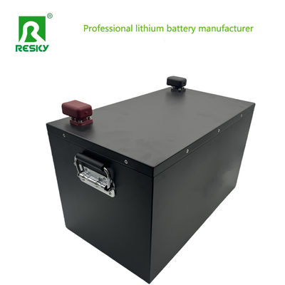 خرید بسته باتری فسفات آهن لیتیوم Lifepo4 100Ah 4s 25.6 12.8V برای لیفتراک برقی تولید آنلاین