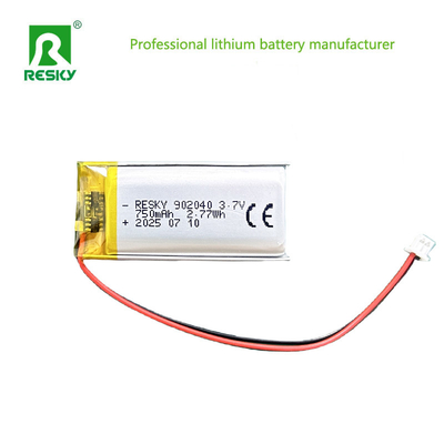 خرید باتری لی پلیمری قابل شارژ 102040 902040 3.7V 800mAh 850mAh سلول باتری لیتیوم تولید آنلاین