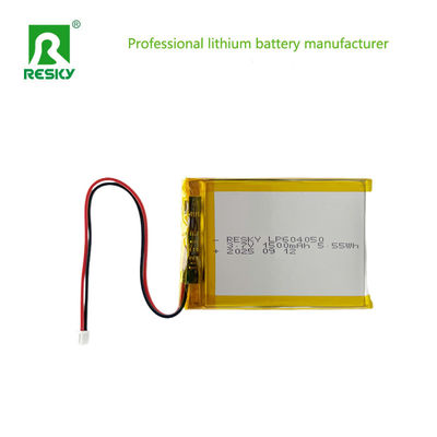 خرید Lithium Polymer Battery Cell 604050 3.7v 1500mAh 5.55wh Rechargeable Lipo Battery Pack تولید آنلاین