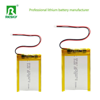 خرید Lithium Polymer Battery Cell 604050 3.7v 1500mAh 5.55wh Bluetooth Speaker Rechargeable Batteries تولید آنلاین