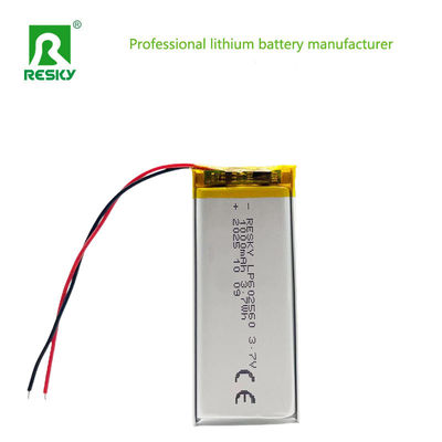 خرید Lifepo4 Battery Cell 602560 3.7v 4.2v 1000mAh 3.7wh Rechargeable Power Lithium Polymer Battery Pack تولید آنلاین