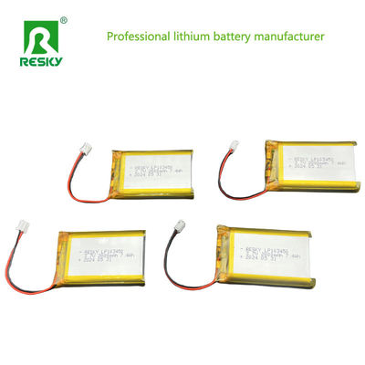 ذخیره سازی سلول باتری پلیمر لیتیوم 103450 3.7V 1800mAh برای دستگاه پزشکی