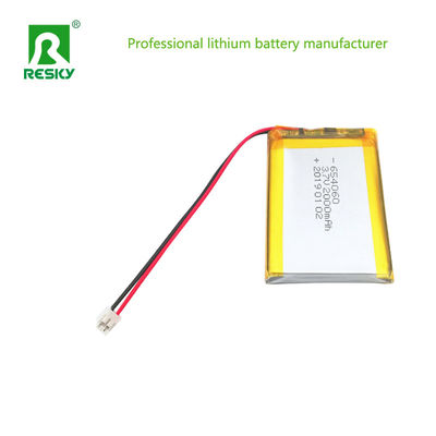 سلول باتری پلیمر لیتیوم خورشیدی 3.7V 604060 654060 باتری 2000mAh برای دستگاه های قابل حمل