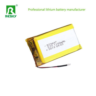 سلول باتری پلیمر لیتیوم پرزماتیک 573647 553450 3.7V 1100mAh باتری های ذخیره انرژی