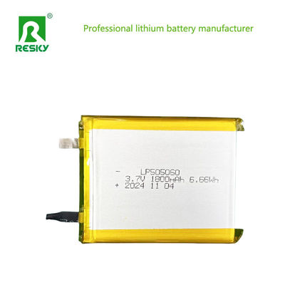 پاک کننده هوا باتری شارژ پذیر پلیمر لیتیوم 505060 3.7V 1800mAh 2000mAh