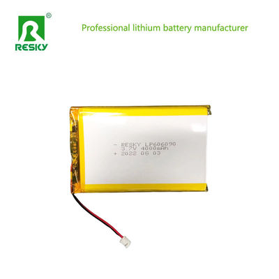 606090 سلول باتری پلیمر لیتیوم 3.7V 4000mAh قدرت باتری لیتیوم یون لیتیوم پلیمر