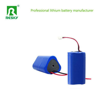 18650 باتری لیتیوم یون پکیج 3s 11.1v 2600mAh برای دوربین مدار بسته