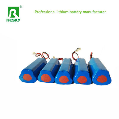 18650 باتری لیتیوم بسته 18.5V 5200mAh چراغ ال ای دی باتری های یون لیتیوم