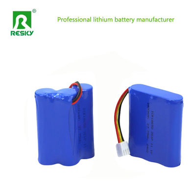 18650 3S1P باتری های لیتیوم 12V 2000mAh برای چراغ LED