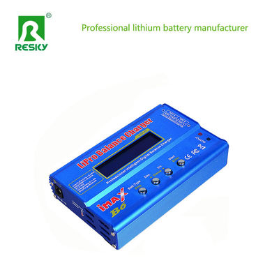 80W 6A شارژر تعادل RC Imaxb6 برای باتری لیتیوم یون / لی پلیمر / Mi-Mh Ni-CD Drone