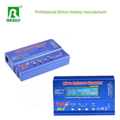 باتری لیتیوم شارژر تعادل RC Imaxb6 80W 6A 7.4V 11.1V 14.8V 18.5V 22.2V