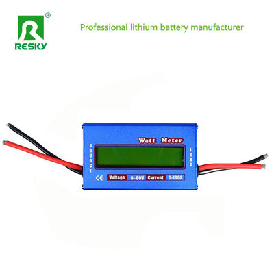 60V DC Power Meter لوازم جانبی RC 100A وات متر دیجیتال برای باتری لیتیوم RC
