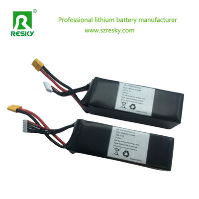 باتری لیتیوم یون Uav RC 7545135 30c 4200mAh 22.2V قدرت
