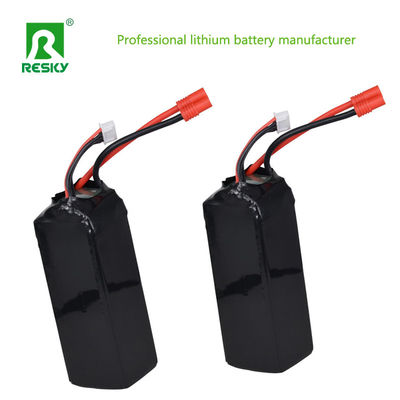 باتری لیتیوم یون 25c 35c 7.4v 14.8V 4200mAh