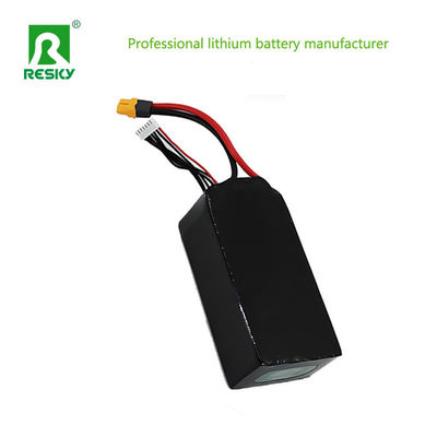 22.2v 6000mAh 133wh سلول باتری لیتیوم قابل شارژ 8545150 3.7v با حداکثر تخلیه جریان 20c