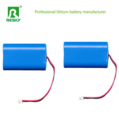 باتری لیتیوم خورشیدی قابل شارژ 18650 7.4v 3500mAh Power Lithium Ion Battery Pack