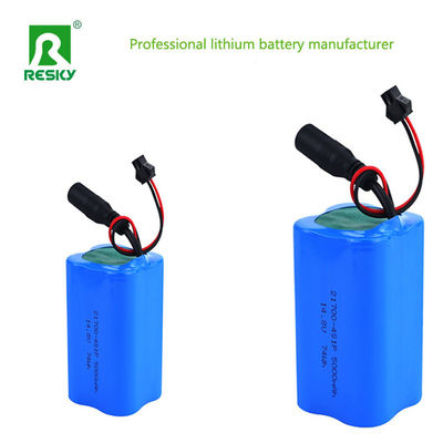 شارژ قابل 21700 14.8v 5000mAh 74wh باتری خورشیدی باتری لیتیوم یون بسته باتری برای پشتیبان گیری قدرت حمل و نقل DHL