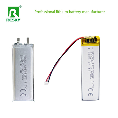 باتری لیتیوم لیپو قابل شارژ 502067 3.7V 700mAh سلول لیتیوم برای دستگاه های زیبایی دستی